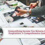 income tax return for proprietor