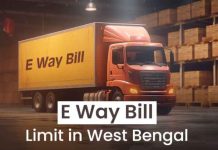 E Way Bill Limit in West Bengal